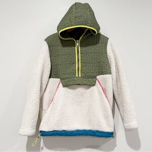 UGG Green and Cream Hooded Jacket